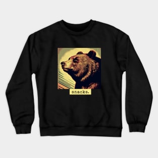 Bear snacks Crewneck Sweatshirt